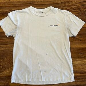 McLaren White Short Sleeve Men's Tee